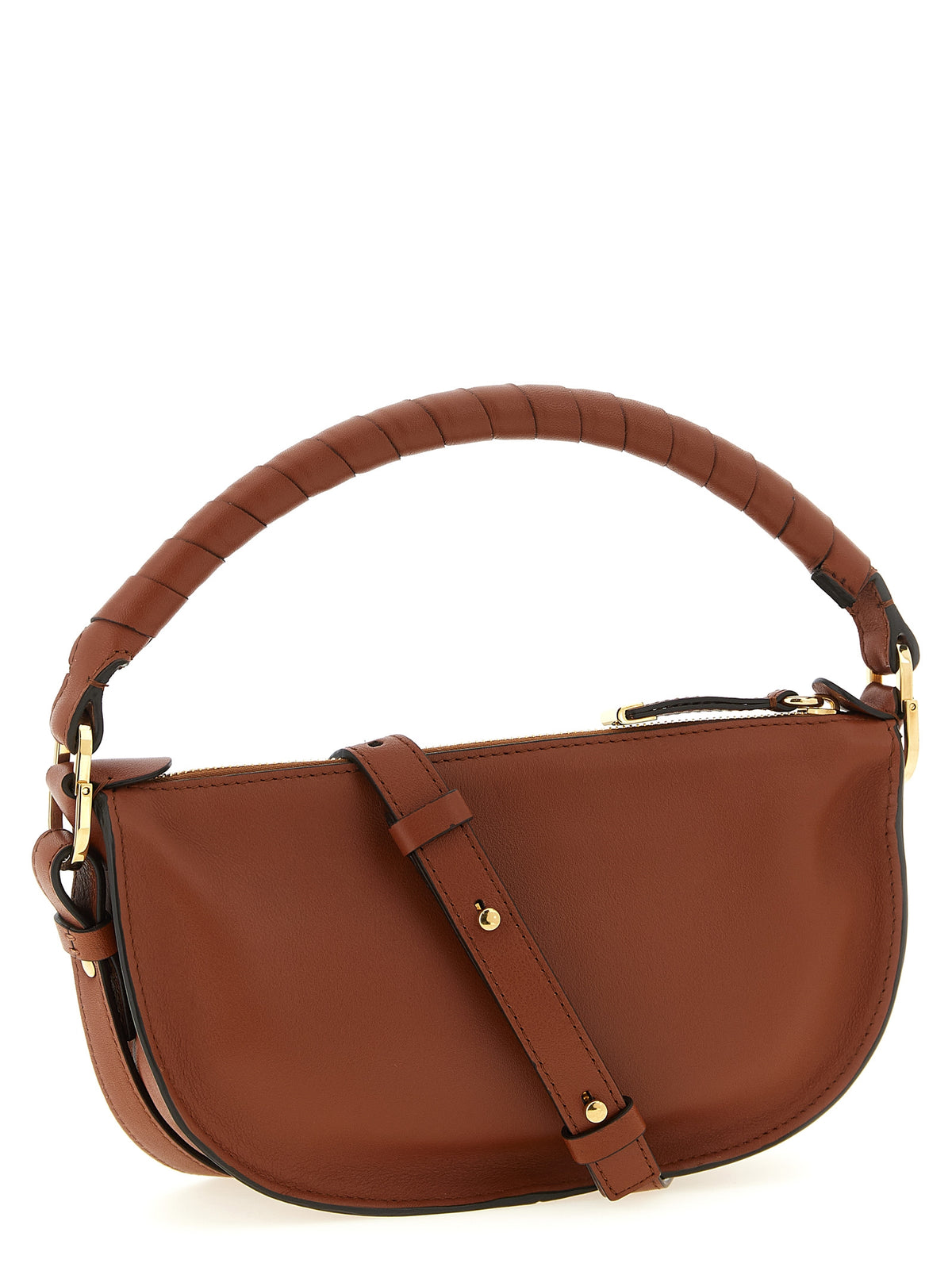 Chloé Brown Calfskin Shoulder Bag