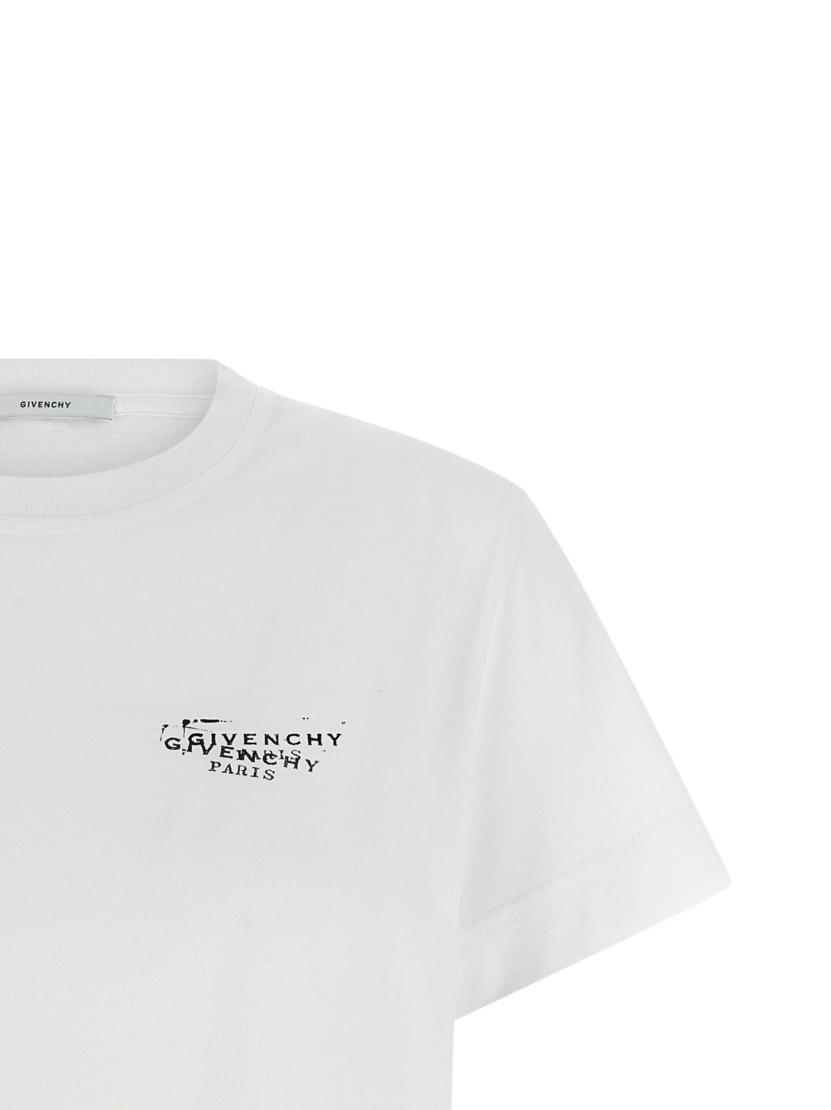 Givenchy White Cotton T-Shirt