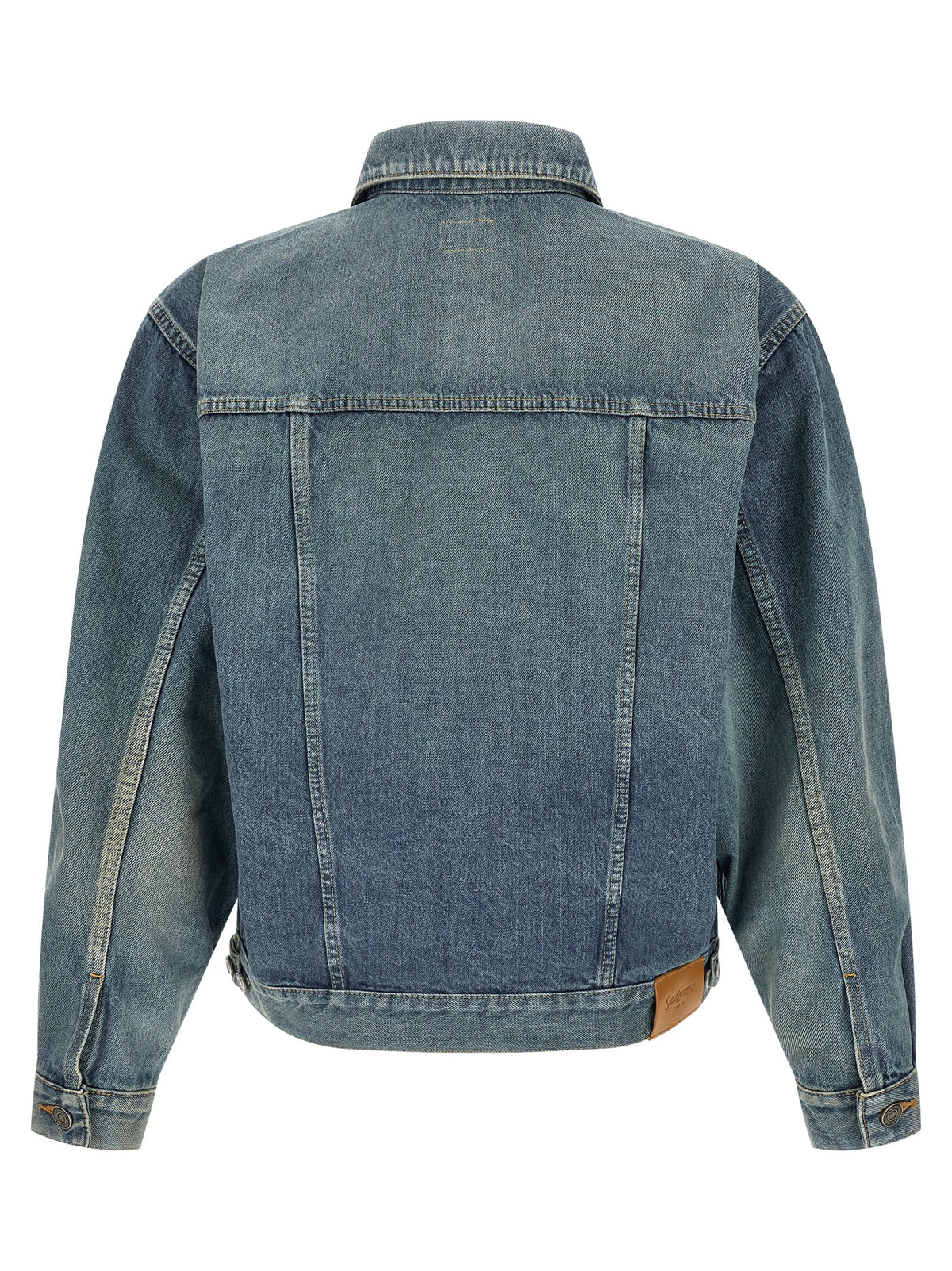 Saint Laurent Blue Cotton Denim Jacket