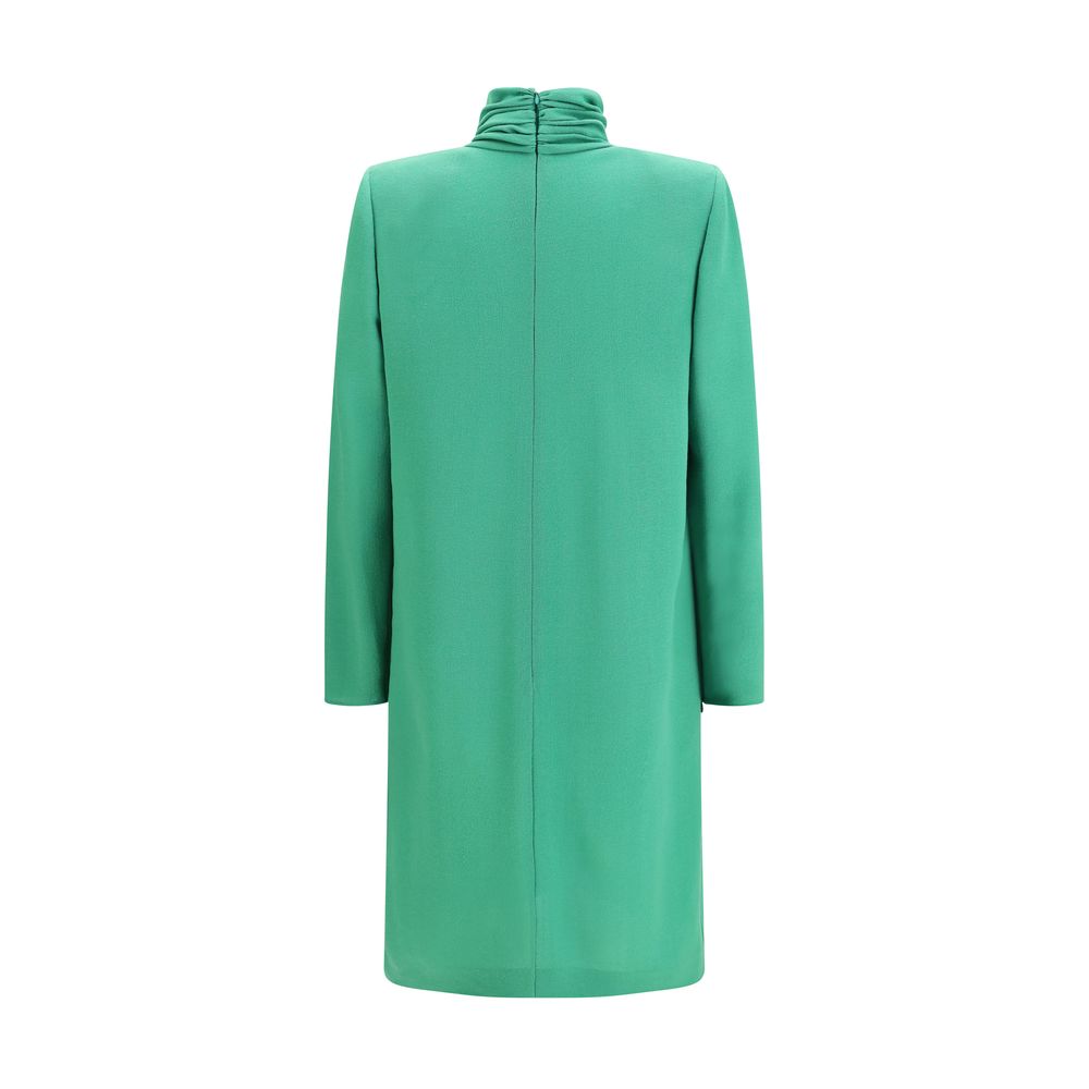 Valentino Garavani Bicolor Wool Oves Aries Casual Dress