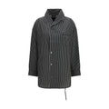 R13 Black Viscose Shirt