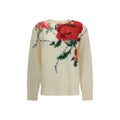 Blumarine Beige Cashmere Sweater