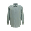 Prada Bicolor Cotton Dress Shirt