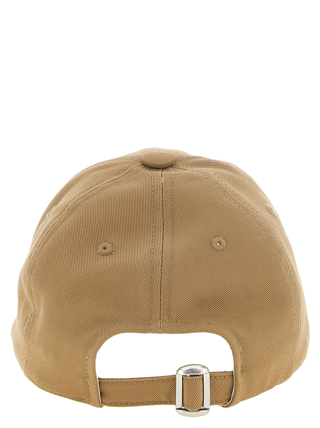 Courrèges Beige Cotton Cap (Baseball Hat)