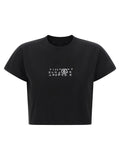 MM6 Maison Margiela Black Cotton T-Shirt