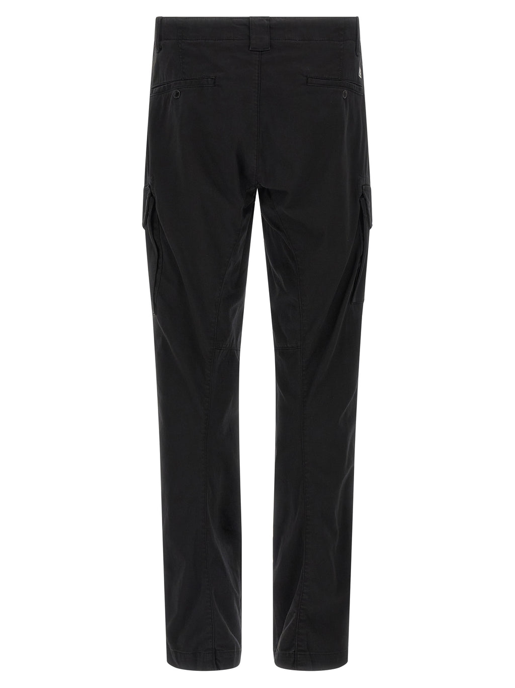 C.P. Company Black Cotton Cargo Pants