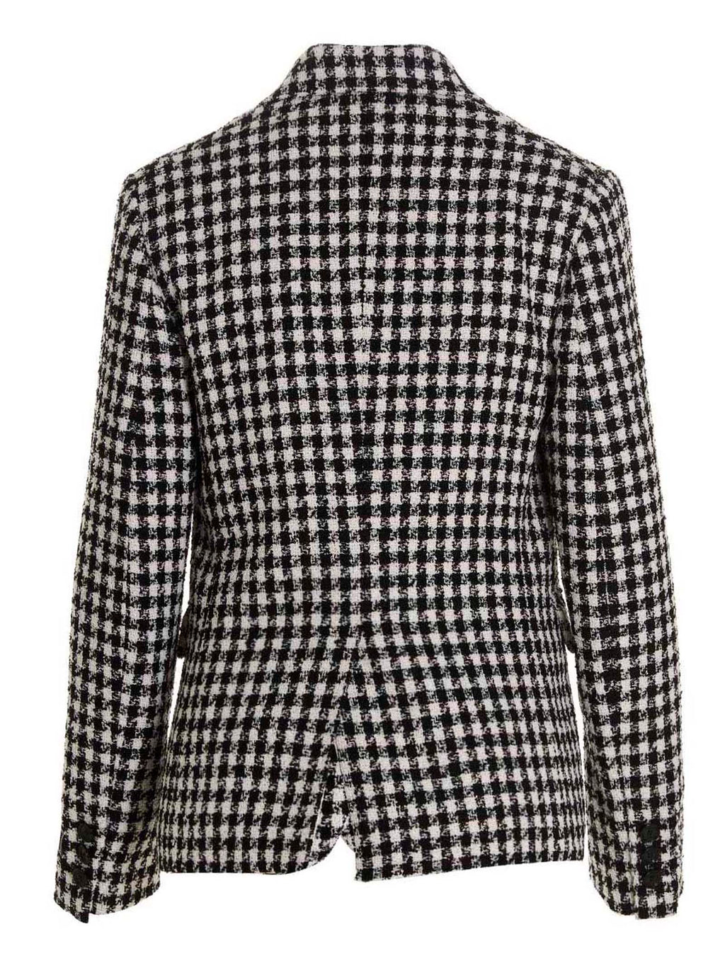 Versace Bicolor Virgin Wool Blazer