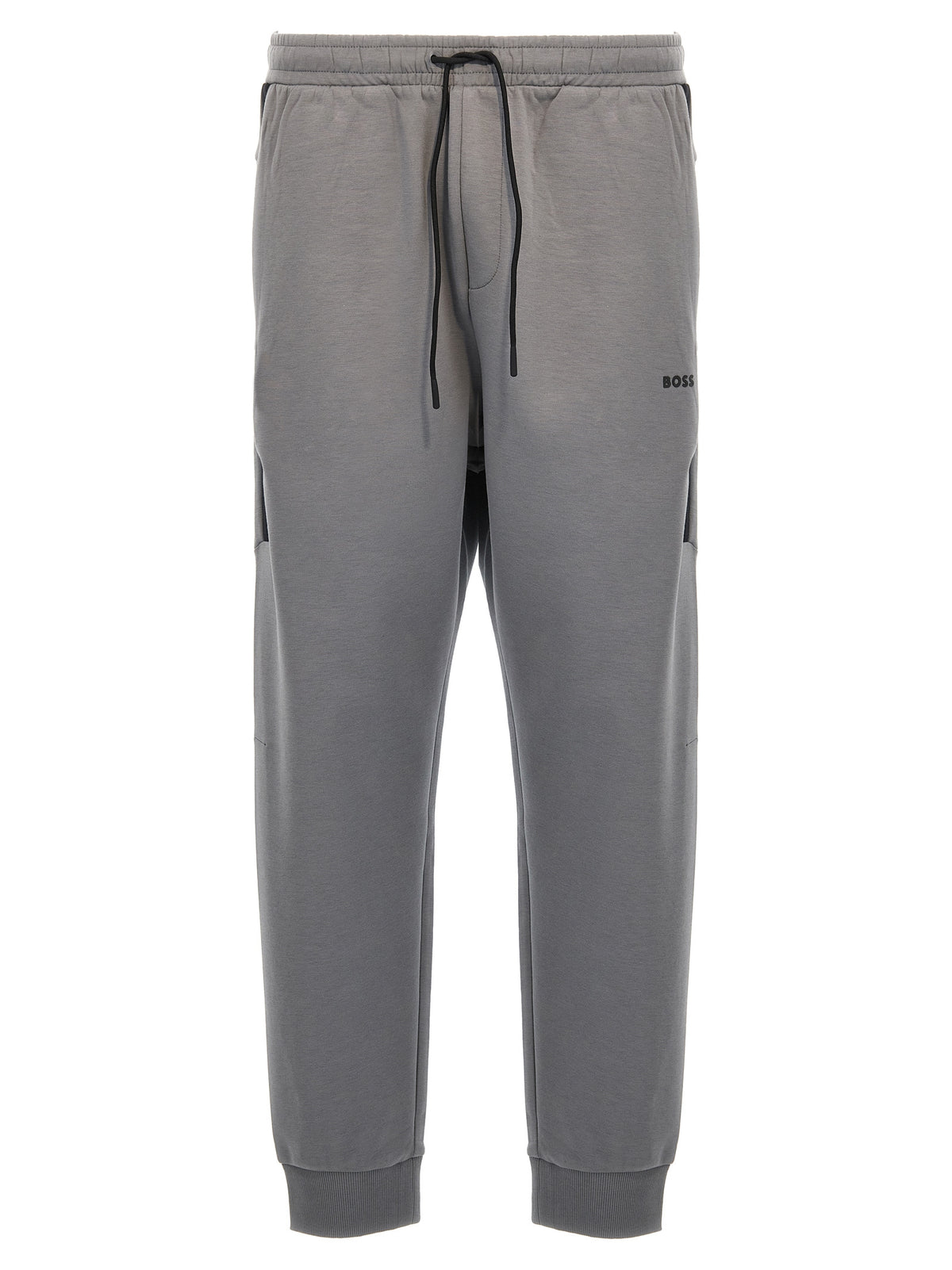 Hugo Boss Gray Cotton Sweatshirt
