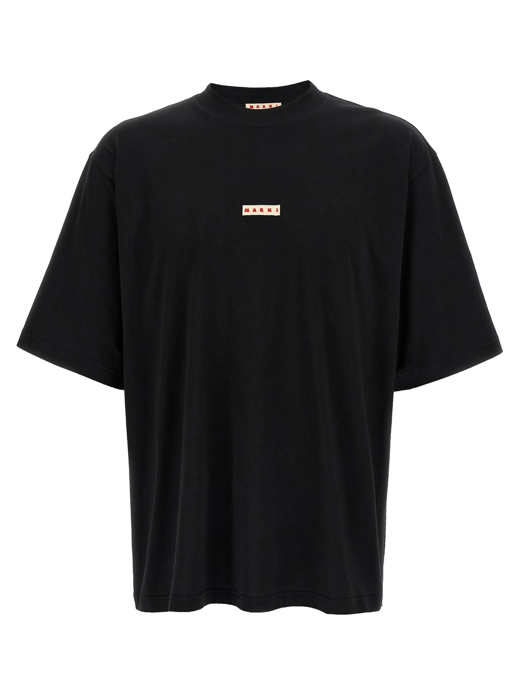 Marni Black Cotton T-Shirt