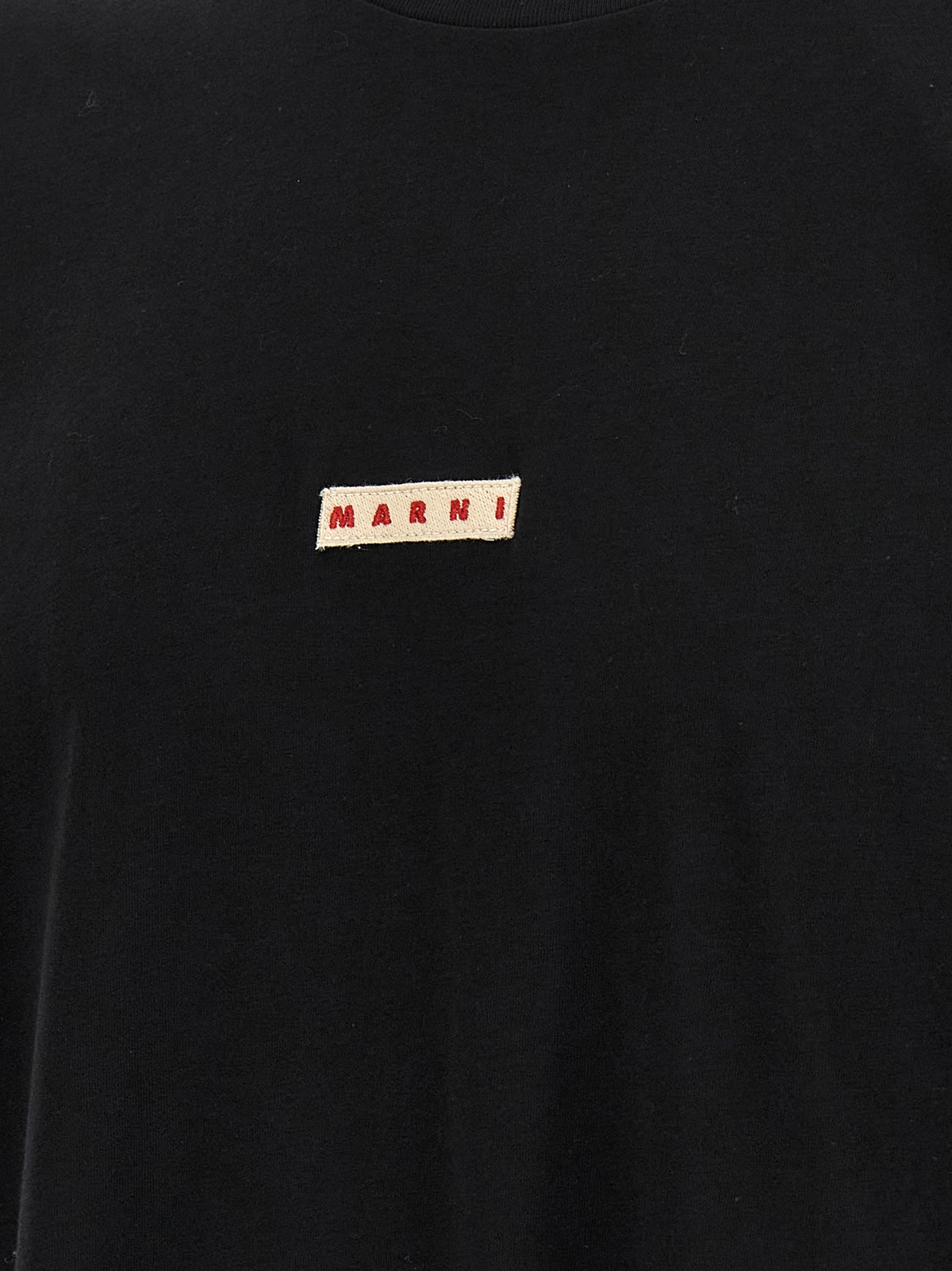 Marni Black Cotton T-Shirt