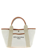 Balenciaga Beige Leather Tote Bag