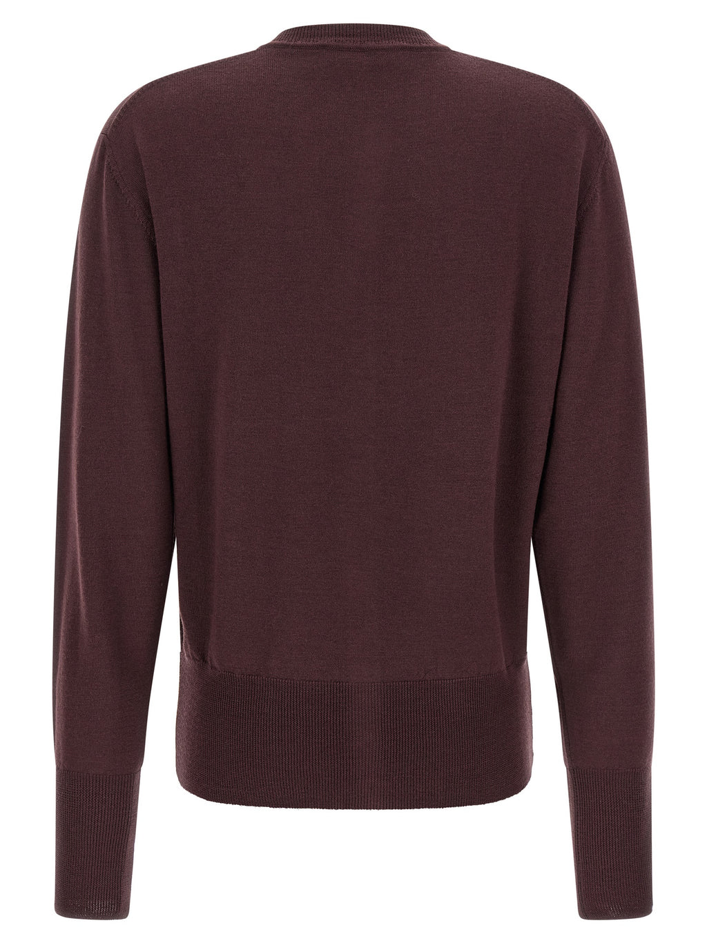 Vivienne Westwood Bordeaux Wool Cardigan