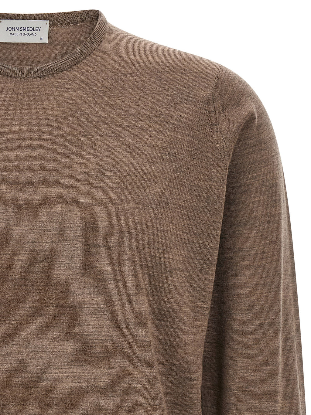 JOHN SMEDLEY Beige Merino Wool Cardigan