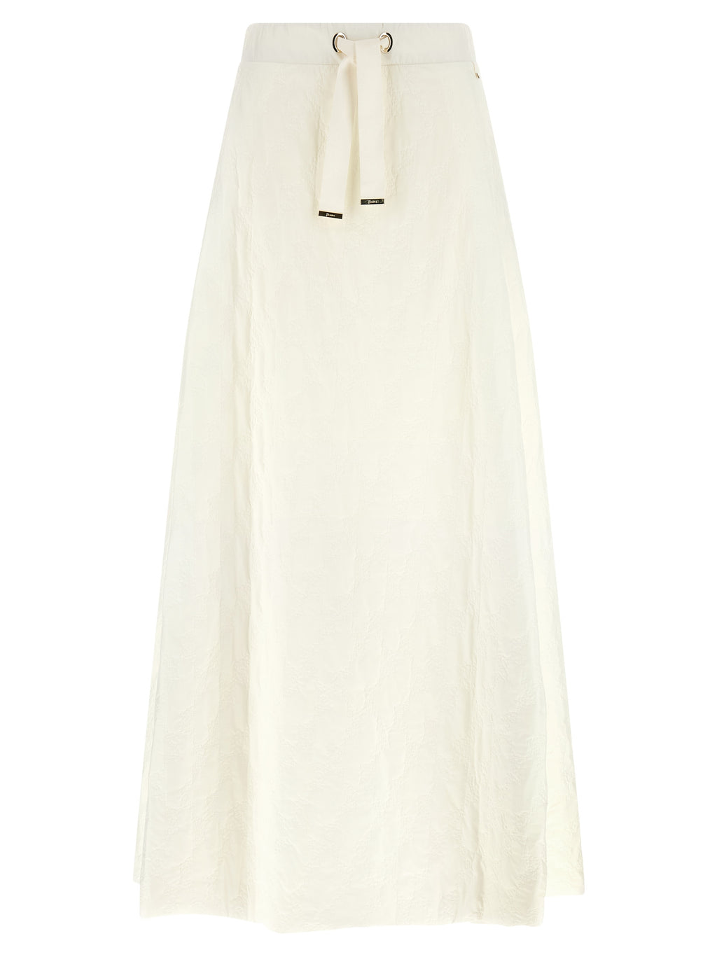 Herno White Polyamide Mini Skirt