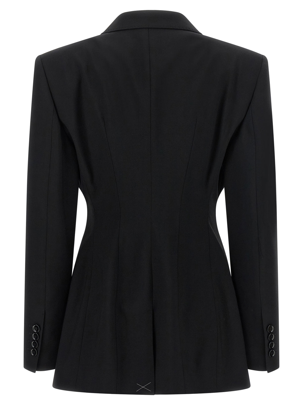 Dolce & Gabbana Black Virgin Wool Blazer