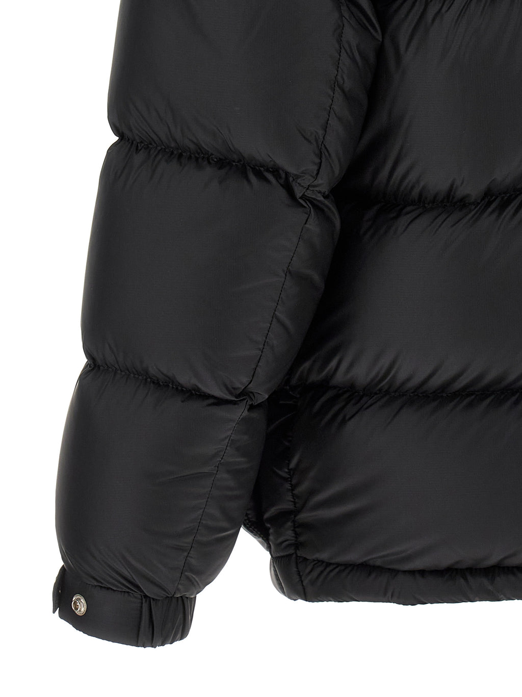 Moncler Black Polyamide Full-Length Jacket