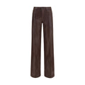 L'Agence Brown Cotton Jeans Denim
