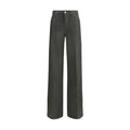 L'Agence Bicolor Cotton Flared Jeans