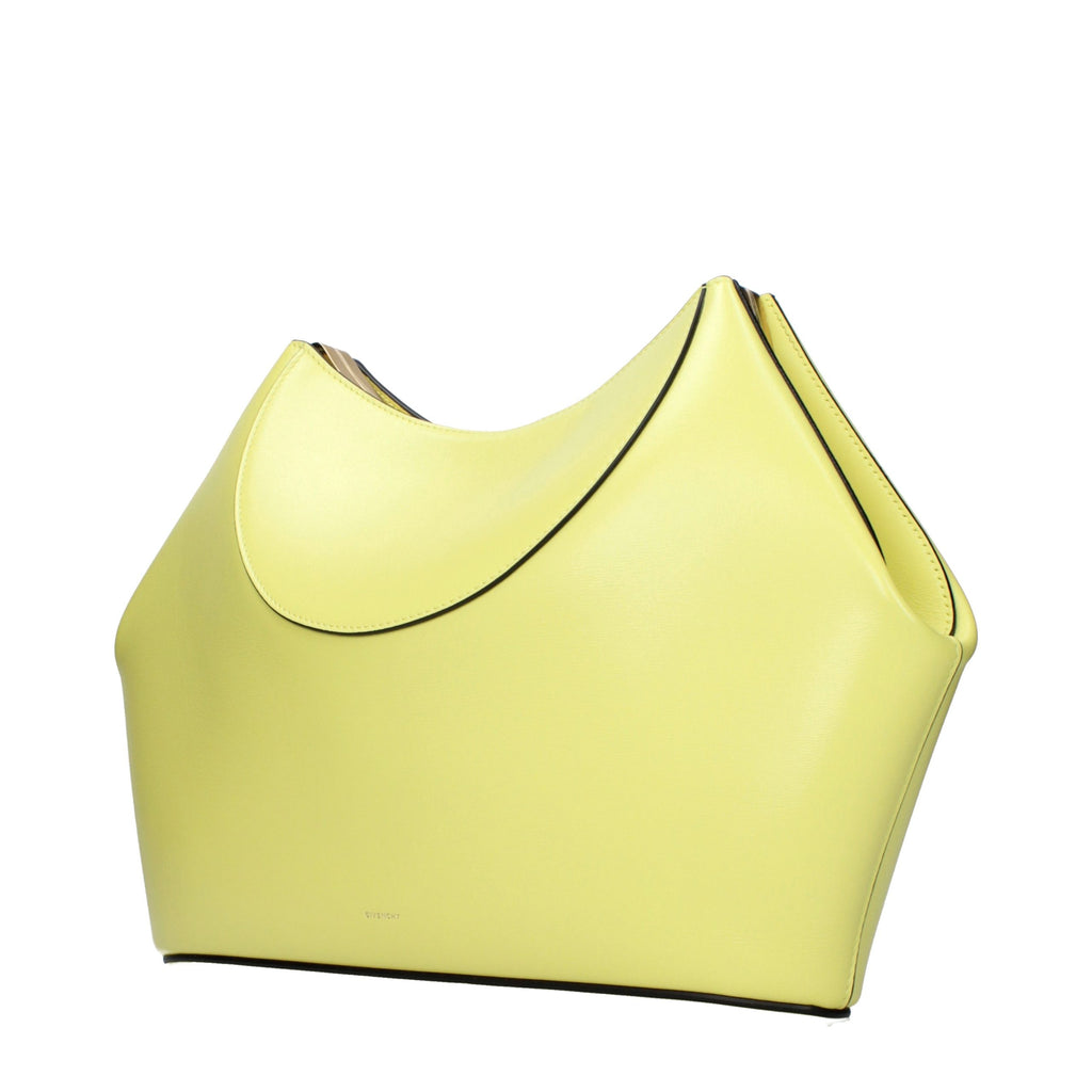 Givenchy Yellow Leather Clutch Bag