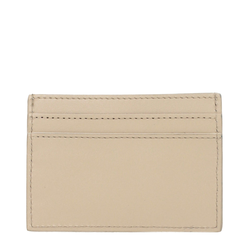 Versace Beige Leather Cardholder