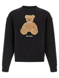 Palm Angels Black Cotton Sweatshirt