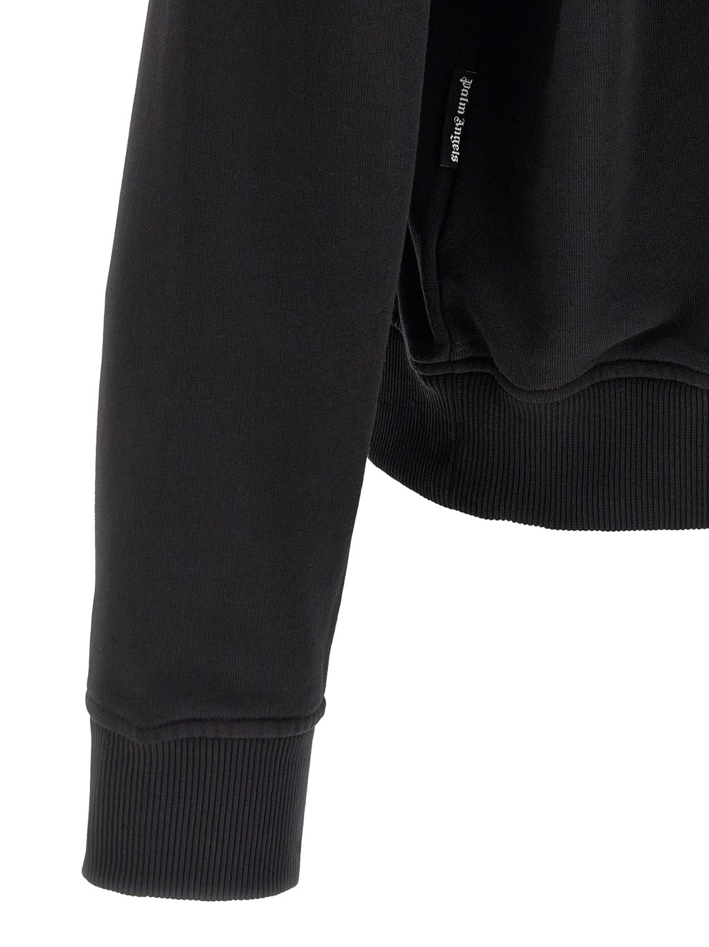 Palm Angels Black Cotton Sweatshirt