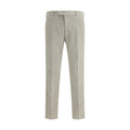 PT Torino Gray Cotton Casual Pants