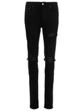 Amiri Black Cotton Skinny Jeans