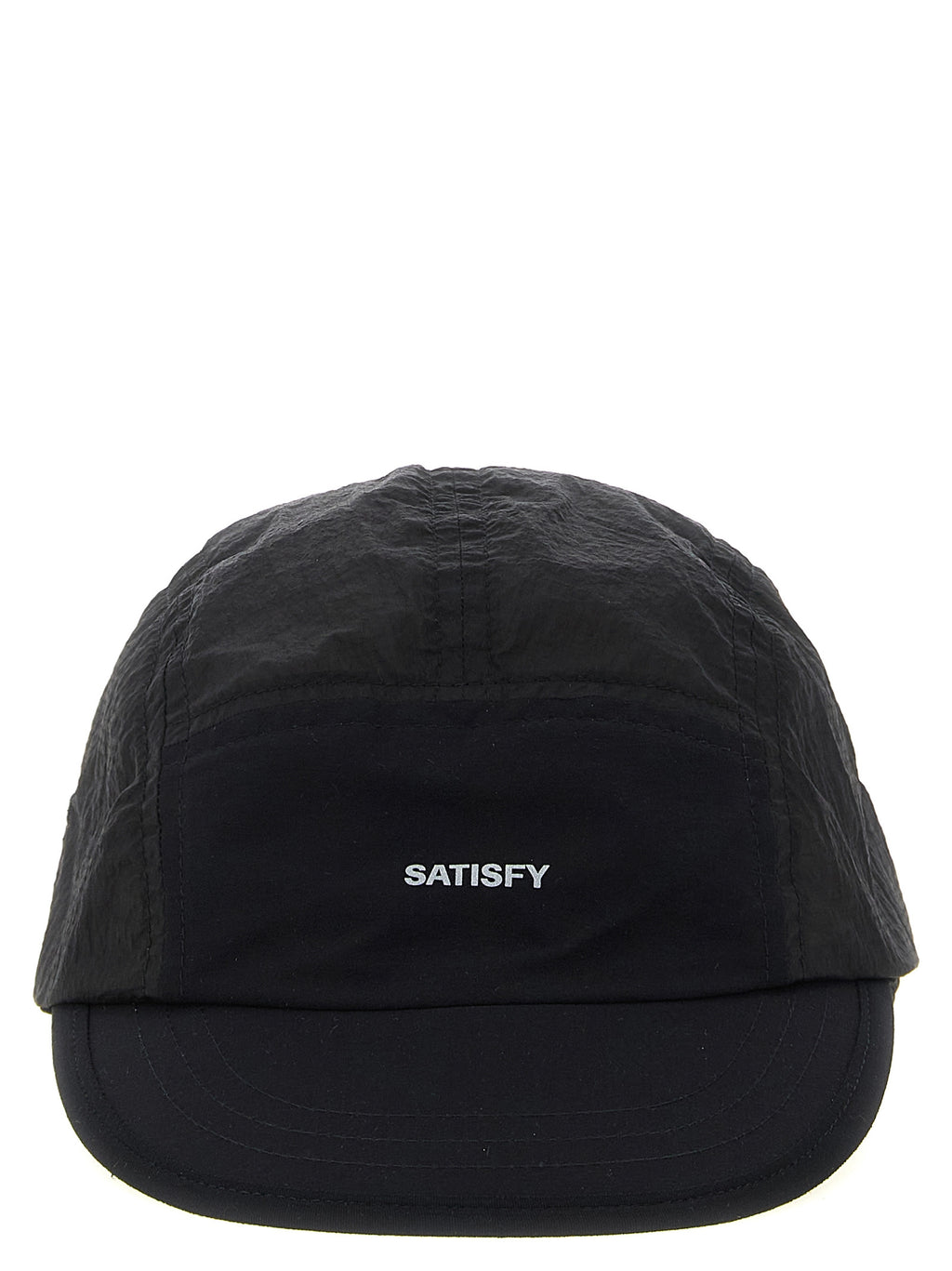 SATISFY Black Polyamide Cap (Baseball Hat)