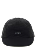 SATISFY Black Polyamide Cap (Baseball Hat)
