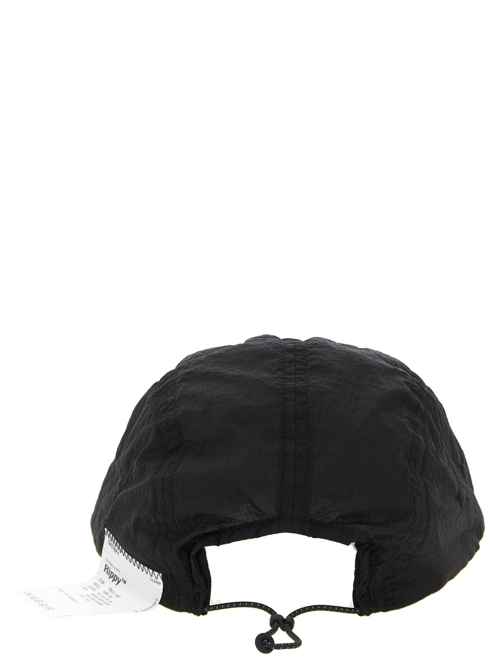 SATISFY Black Polyamide Cap (Baseball Hat)