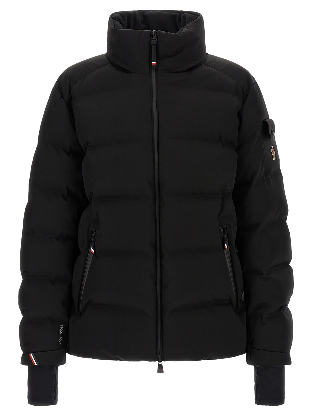 Moncler Grenoble Black Polyamide Full-Length Jacket