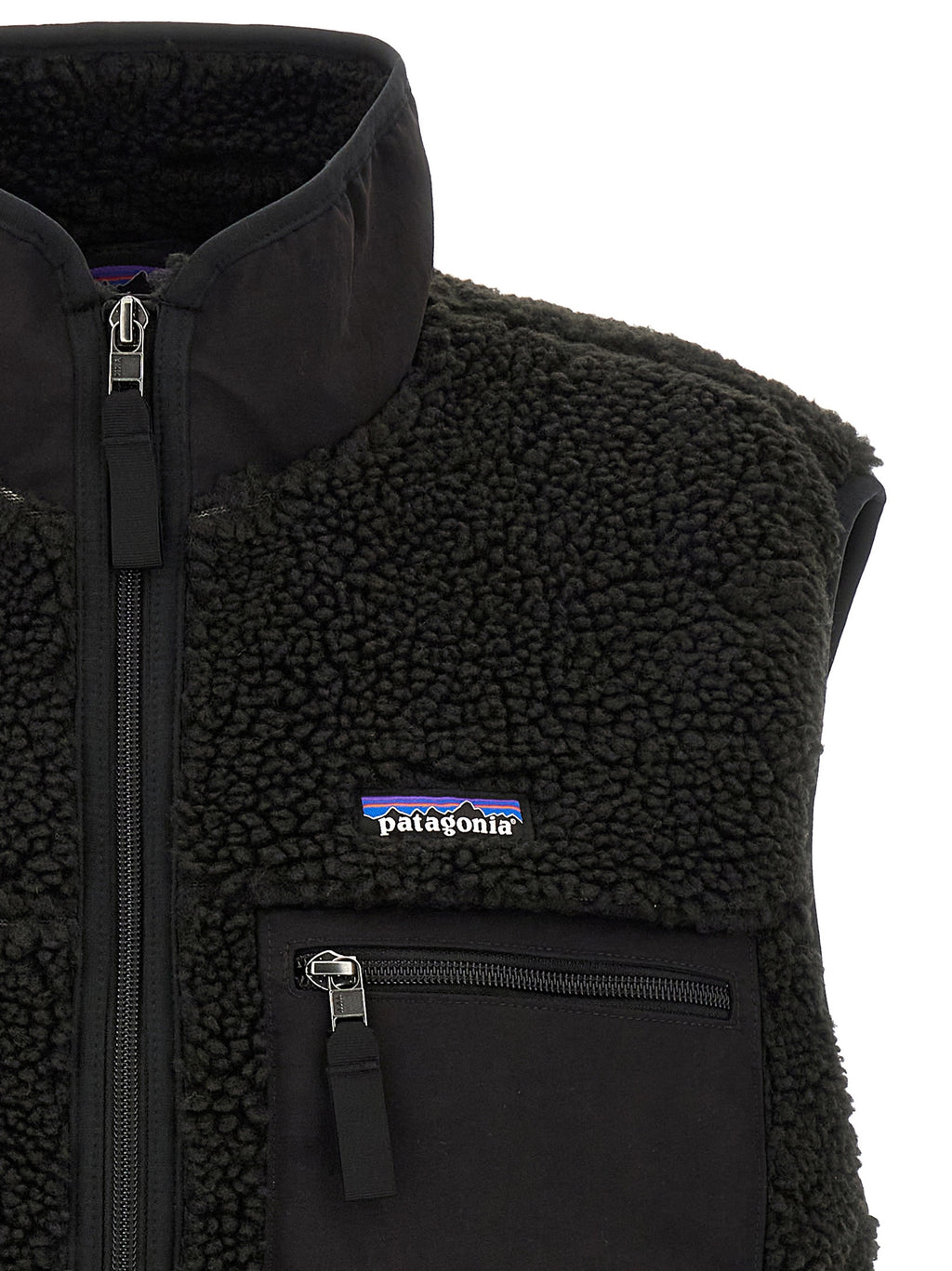 PATAGONIA Black Polyester Sleeveless Jacket