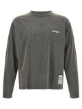 SATISFY Gray Cotton T-Shirt