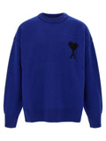 Ami Paris Blue Wool Cardigan