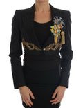 Black Crystal Fairy Tale Blazer Jacket