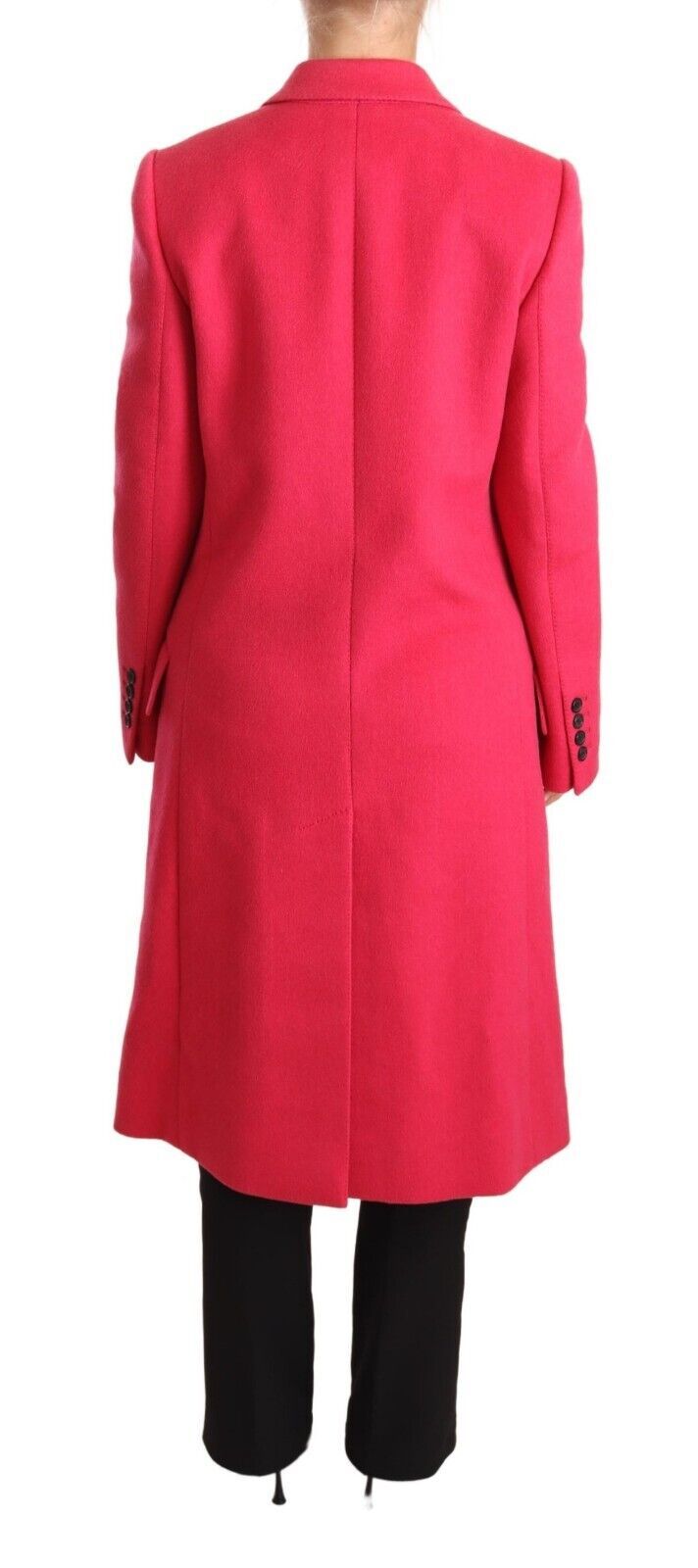 Pink Double Breasted Trenchcoat Jacket