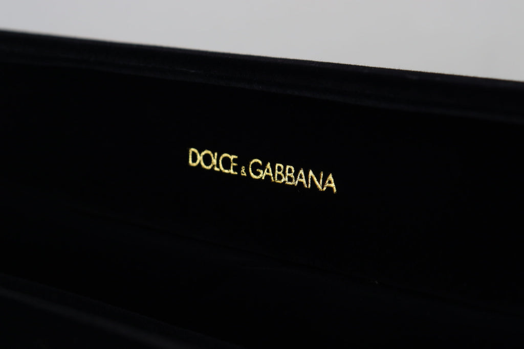 Black Velvet Logo Plaque Storage Bracelet Jewelry Box