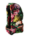 Hat Multicolor Floral Whole Head Wrap Hat