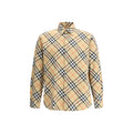 Beige Cotton Pattern Shirt