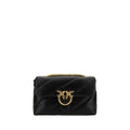 Black Calf Leather Bos Taurus Shoulder Bag