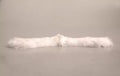 White Fur Shoulder Collar Wrap Shawl Scarf