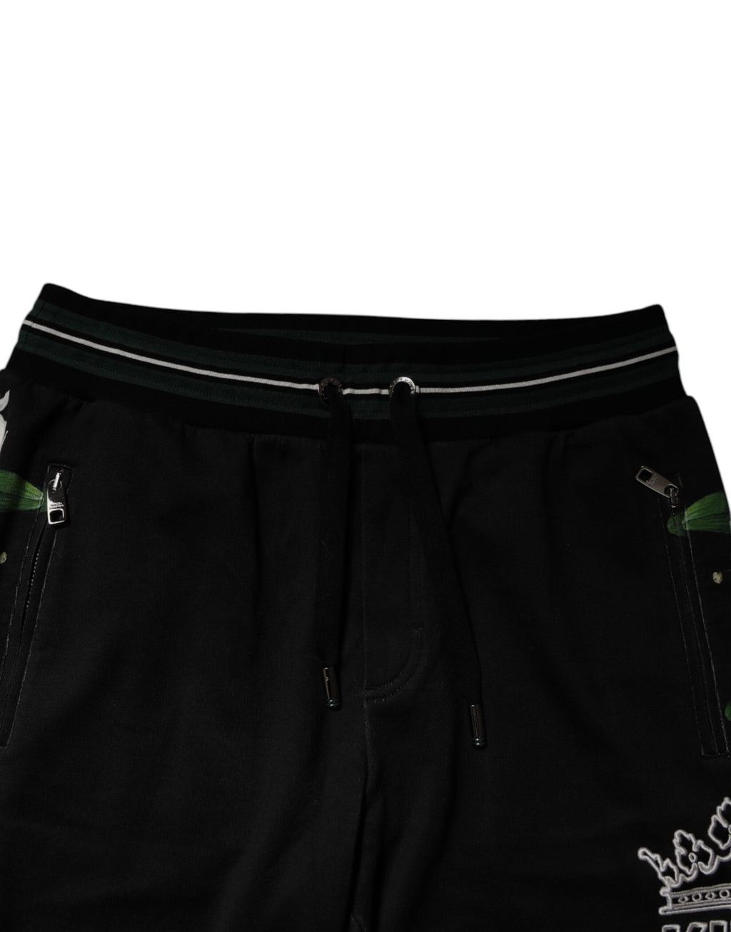 Black Floral King Men Jogger Sweatpants Pants