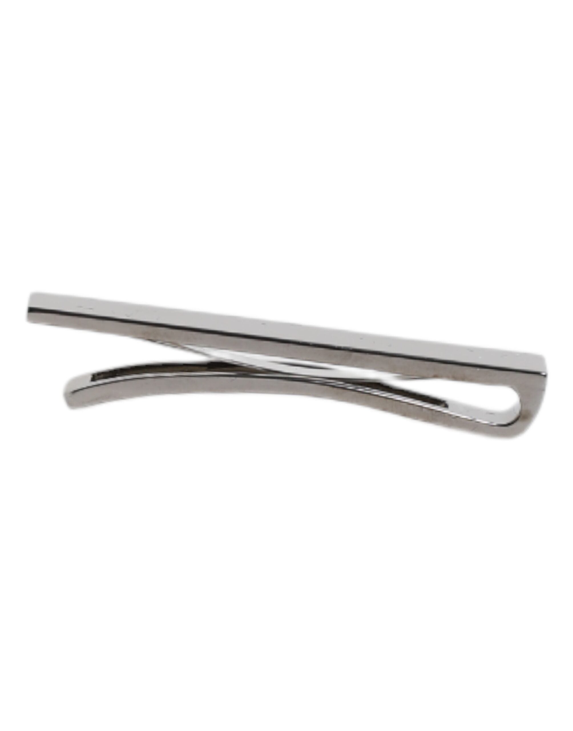 Black Tone Brass Logo Branded Tie Clip Bar