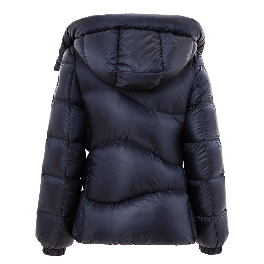 Blue Polyamide Coat