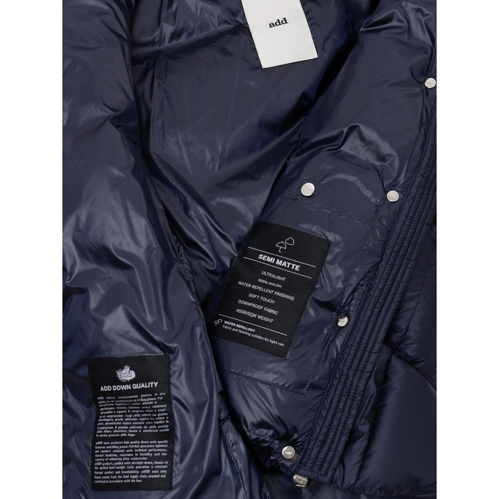 Blue Polyamide Coat