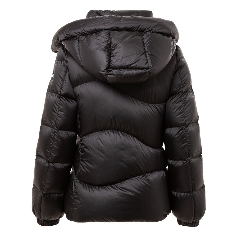 Black Polyamide Coat