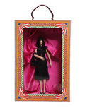 Black Dress Ceramic Porcelain Fashion Leather Sicily Dolls
