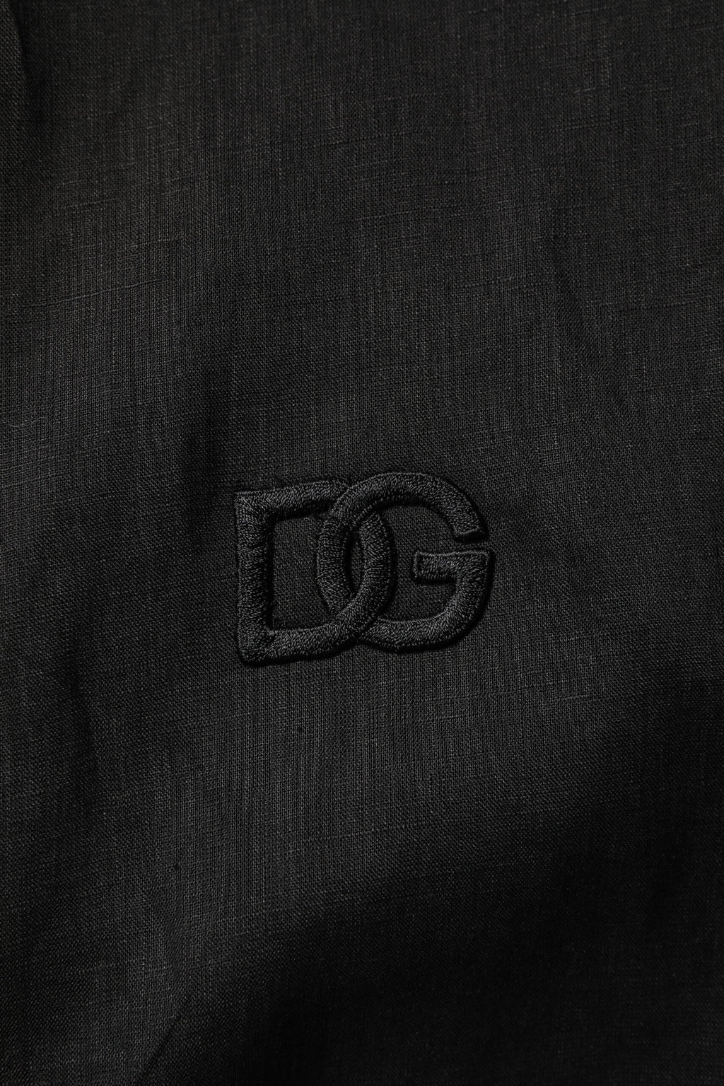 Black Linen Long Sleeves Men Casual Shirt