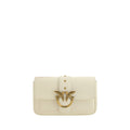 White Calf Leather Bos Taurus Shoulder Bag
